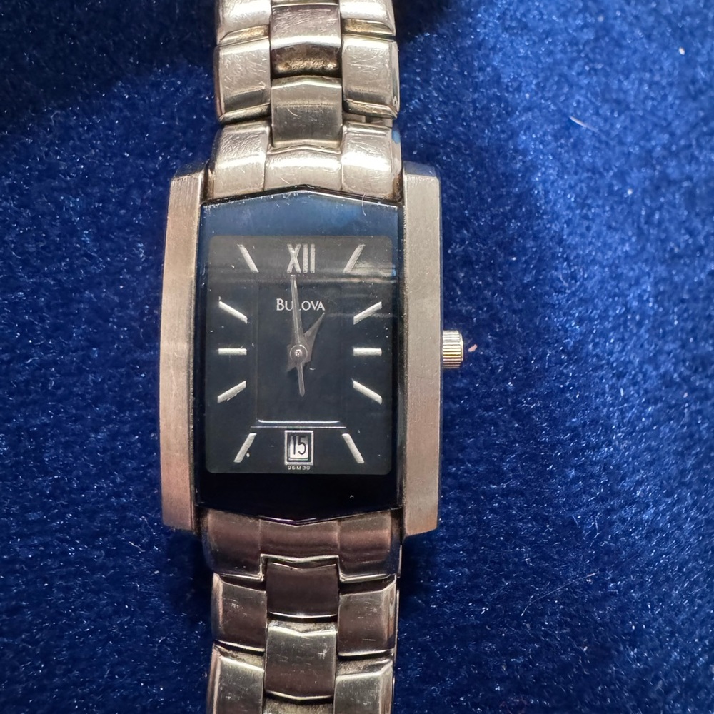 Bulova Ladies Tank Watch with Sapphire Crystal